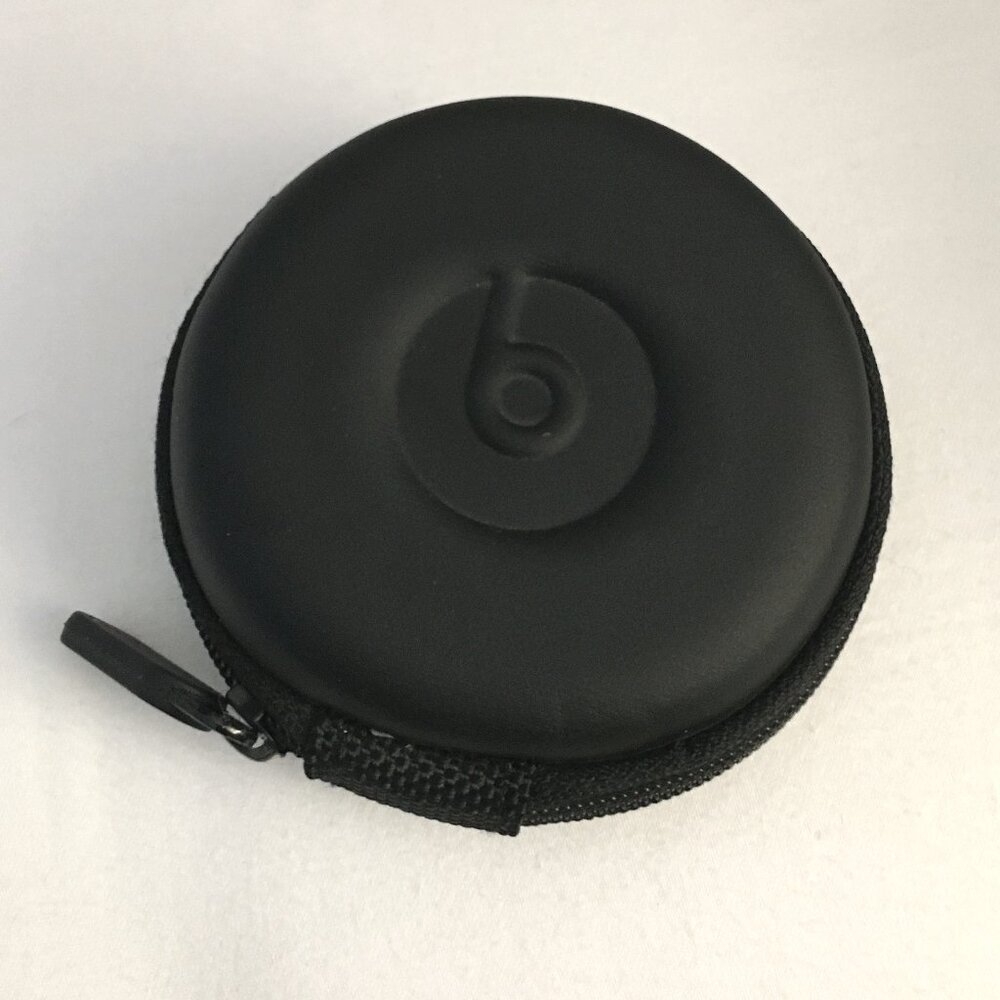Authentic Beats by Dr. Dre x Monster Soft Hard Earbud Carrying Case Black